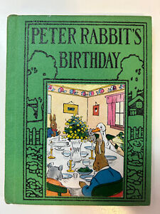 New ListingVintage Peter Rabbits Birthday Book 1935 with 28 Illustrations