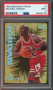 New Listing1994-95 Michael Jordan Skybox Emotion Ntense N-tense PSA 9 Mint #3 Chicago Bulls