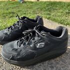 Skechers Shape Ups Fitness Regimen Black Sneaker Shoes Mens Size 10 Walking