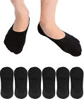 3-12 Pairs Mens Invisible No Show Socks Nonslip Loafer Low Cut Cotton Liner Boat