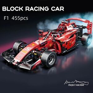 F1 Ferrari Moc Lego Alternative. Build with 455 pcs. Awesome gift and decor.