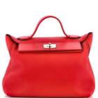 Hermes 24/24 Bag Maurice with Swift 35 Red