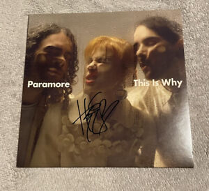 Hayley Williams Of Paramore Autographed “This Is Why “Vinyl JSA Authenticated