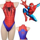 Spider-man One Piece Swimwear Spiderman Cosplay Swimsuit Bodysuit Women Costume