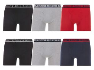 3/6/12 PK Mens Boxer Briefs Breathable Tagless Cotton Comfort Stretch Underwear