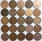 *25*  Indian Head Cent Culls/25 Junk Coins $$$ FREE SHIPPING $$$  #33M