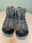 Keen Detroit Utility - Mens Size 11.5 - Steel Toe Low Waterproof Work Shoe Gray