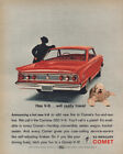 1963 Mercury Comet: V8 Will Really Travel Vintage Print Ad