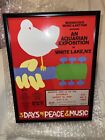 1969 WOODSTOCK Unused ticket # 00121 L Creator’s Signed Framed Poster With COA