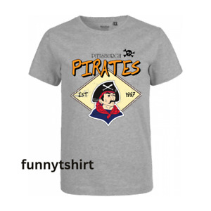 Pittsburgh Pirates men's t shirt, throwback logo,  t-shirt, baseball gift