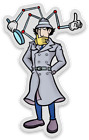 Inspector Gadget Sticker - 80's Cartoon - Dr Claw