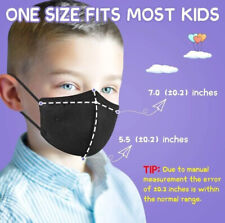 Kids KN95 Disposable Face Masks 5-Layer Breathable Safety Mask Small  30 Pcs New