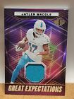 New Listing2023 Panini Illusions Great Expectations - Jaylen Waddle Patch