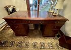 Stickley Executive Solid Cherry Desk Leather Top 62
