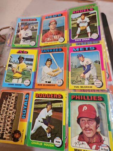 MAKE OFFER--1975 Topps Baseball Complete Set (660) VG-NM-EX-Checklists UNMARKED