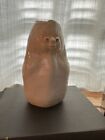 Studio Pottery Face Vase Artist Signed Thelma Weeks (1922-2010)