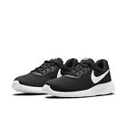 Nike TANJUN Men's Black White DJ6258-003 Lace Up Athletic Mesh Running Sneakers