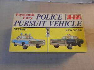 Johan 1968 Plymouth Fury Police Car Original 1968 Issue 1/25