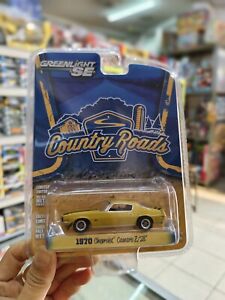 Greenlight 1:64 County Roads 1970 Chevrolet Camaro Z/28 Diecast Car Toys