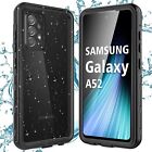 For Samsung Galaxy A52 5G Waterproof Case Built-in Screen Protector Rugged Cover