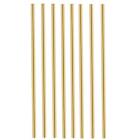 8 Pack 12 Inch x 1/8 Inch Round Brass Rod Lathe Bar Stock Kit for DIY Craft