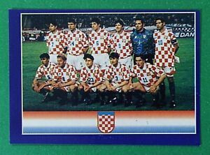 1998 Navarrete France World Cup FIFA #467 CROATIA SOCCER TEAM Sticker