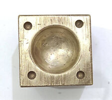 Vintage Bronze Jewelry Die Mold/Mould India Hand Engraved For Jewellery Making