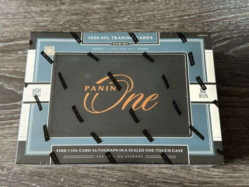 2020 Panini One Football Sealed Hobby Box. Possible BURROW HERBERT TUA OR LOVE