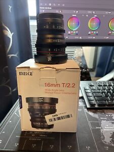 New ListingMeike 16mm T2.2 Manual Focus Cinema Lens
