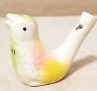 Vintage Ceramic Clay Bird Water Whistle
