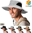 Bonnie Hat for Men Wide Brim Sun Protection Outdoor Hiking Fishing 50+UPF Bucket
