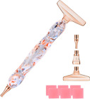 Diamond Painting Pen with Screw Thread Tips,1Pcs Diamond Art Pen and 3 PCS Rose