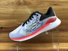 New Balance Breaza Mens White Blue Red Walking Shoes Mens Size 11.5 Excellent