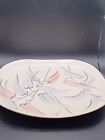 Vintage Red Wing Willow Wind Square Platter #4126 10.5