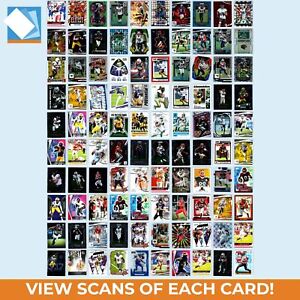 Football Card Lot 100 Cards Stars #d Inserts Rookies Color Caleb Williams