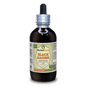 Black Radish (Raphanus Sativus Niger) Tincture Dried Root Liquid Extract
