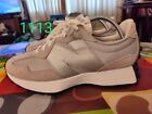 New Balance 327 Mens Sz 9.5 D Gray White Athletic Running Snkrs Shoes MS327MA1