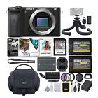 Sony Alpha a6600 APS-C Mirrorless Camera Body Only with Accessories Bundle