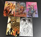 Death to the army of darkness 1-5 Comic Lot  Vf/Nm Dj87