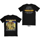 Iron Maiden Powerslave World Slavery Tour T-Shirt Black New