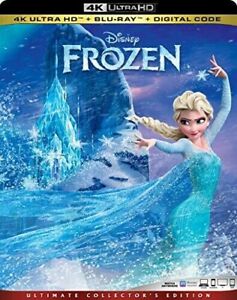 BRAND NEW Frozen 4K Ultra HD + Blu-ray + Digital Code SEALED Ships Today