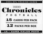 2021 Panini Chronicles Football Fat Pack Value Pack 12pk Factory Sealed Pack Box