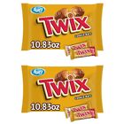 TWIX Fun Size Caramel Cookie Chocolate Candy Bars, 10.83 oz 2 Bags Free Shipping