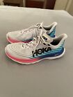 Hoka One One Mens Mach 5 1127893 WSBB White Running Shoes Sneakers Size 11.5 D