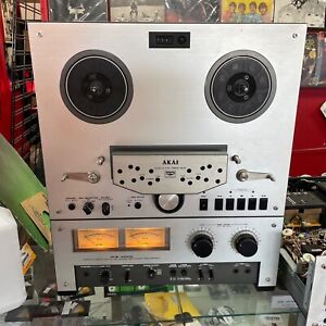 Akai GX-266D Tape Recorder Reel to Reel SOLD AS IS Plays Wont Record Properly