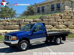 1999 Ford F-250 - 4x4 - 6 Speed - Sonic Blue - Flatbed - 7.3L Powerstroke