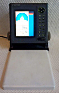Furuno FCV-600L Fishfinder Color LCD Sounder Display Unit w/ Mount & Cover