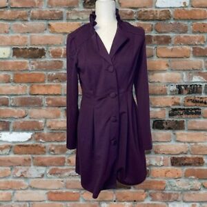 Kut from the Kloth Purple Trench Coat