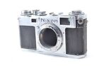 [AS IS] Nikon S2 35mm Rangefinder Film Camera Body from Japan #5462
