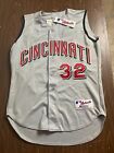 Cincinnati Reds Danny Graves #32 Authentic Grey Jersey Russell Ath NWT RED42AB